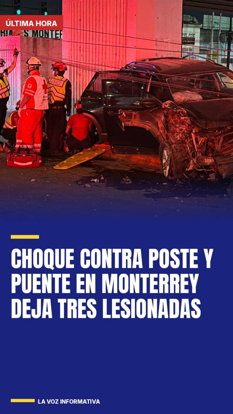 choque-contra-poste-y-puente-en-monterrey-deja-tres-lesionadas-cover