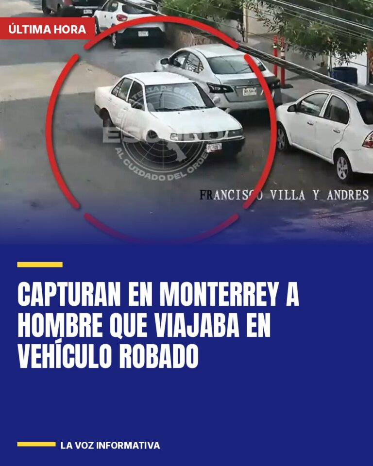 capturan-en-monterrey-a-hombre-que-viajaba-en-vehiculo-robado-cover