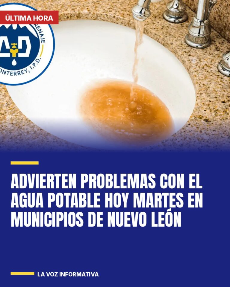 advierten-a-municipios-de-nl-por-problemas-con-el-agua-potable-hoy-martes-cover