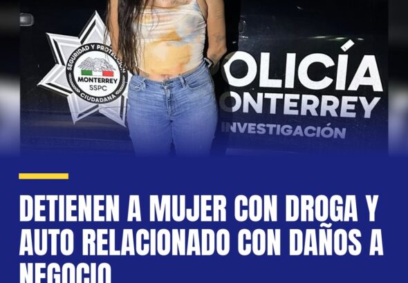 detienen-a-mujer-con-droga-y-auto-relacionado-con-danos-a-negocio-cover