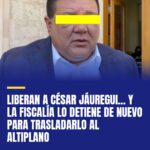 liberan-a-cesar-jauregui-y-la-fiscalia-lo-detiene-de-nuevo-para-trasladarlo-al-a-cover