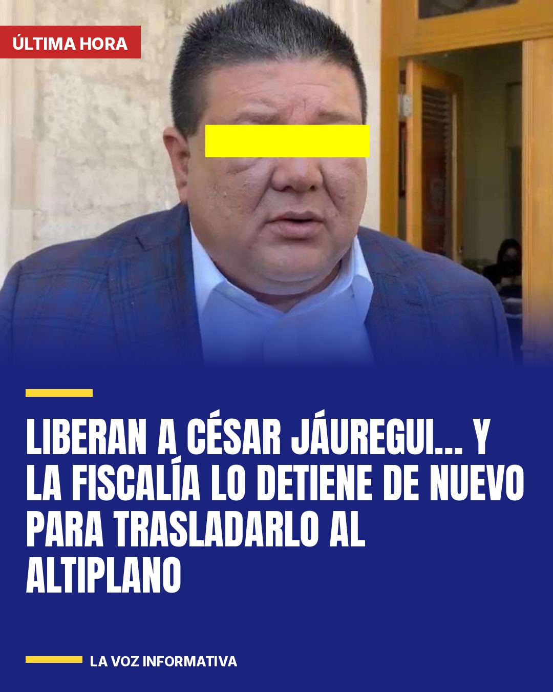 liberan-a-cesar-jauregui-y-la-fiscalia-lo-detiene-de-nuevo-para-trasladarlo-al-a-cover